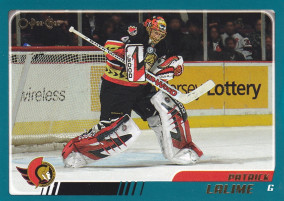Hockey card Patrick Lalime