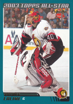 Hockey card Patrick Lalime