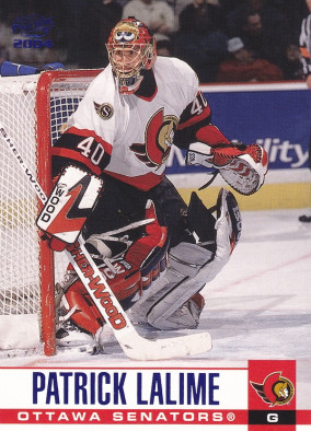 Hockey card Patrick Lalime