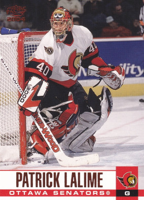 Hockey card Patrick Lalime