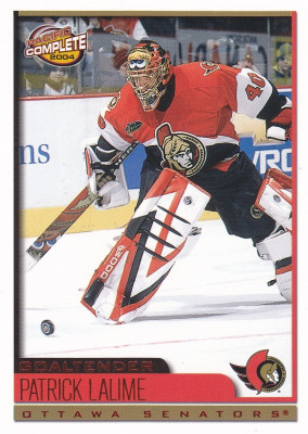 Hockey card Patrick Lalime