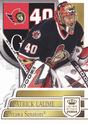 Hockey card Patrick Lalime
