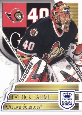 Hockey card Patrick Lalime