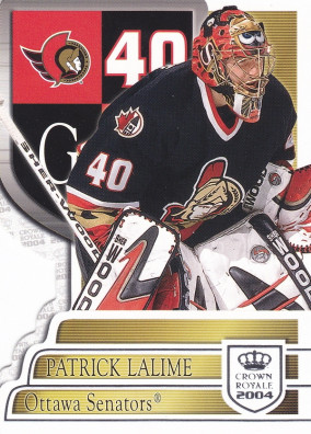 Hockey card Patrick Lalime