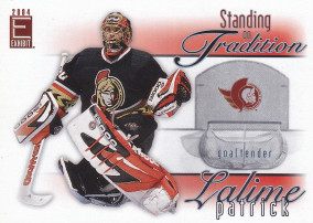 Hockey card Patrick Lalime