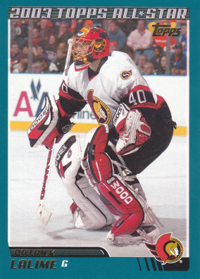Hockey card Patrick Lalime