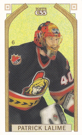 Hockey card Patrick Lalime