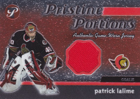 Hockey card Patrick Lalime