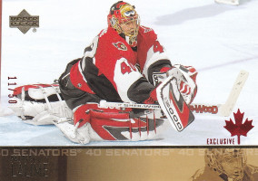 Hockey card Patrick Lalime
