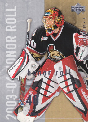 Hockey card Patrick Lalime