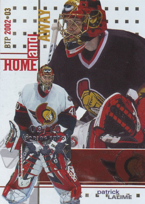 Hockey card Patrick Lalime