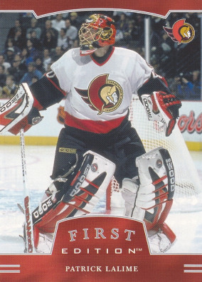 Hockey card Patrick Lalime