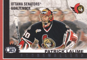 Hockey card Patrick Lalime
