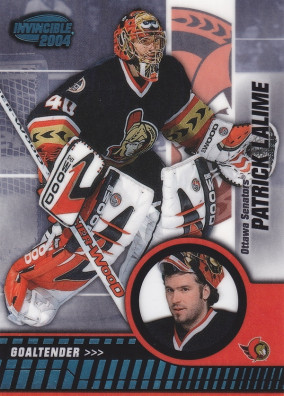Hockey card Patrick Lalime