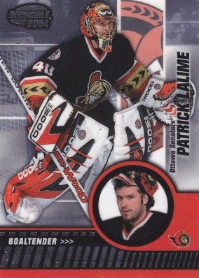 Hockey card Patrick Lalime