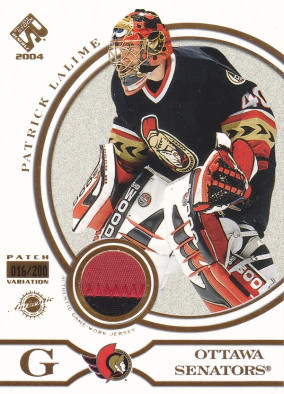 Hockey card Patrick Lalime