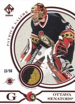 Hockey card Patrick Lalime