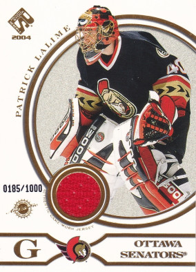 Hockey card Patrick Lalime
