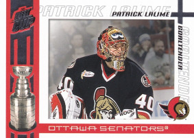 Hockey card Patrick Lalime