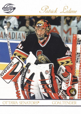 Hockey card Patrick Lalime