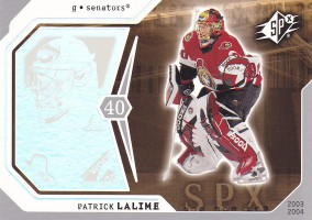 Hockey card Patrick Lalime