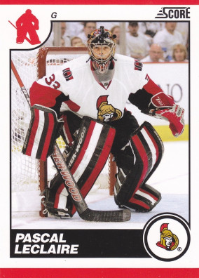 Hockey card Pascal Leclaire