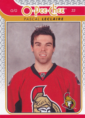 Hockey card Pascal Leclaire