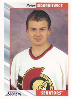 Hockey card Peter Sidorkiewicz