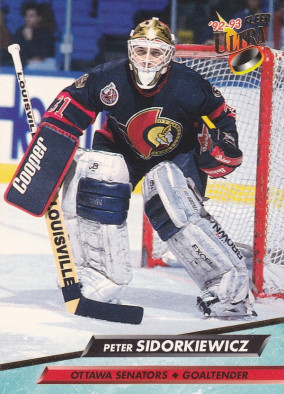 Hockey card Peter Sidorkiewicz