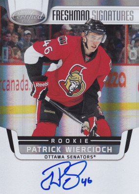 Hockey card Patrick Wiercioch