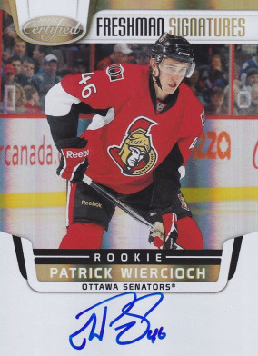Hockey card Patrick Wiercioch