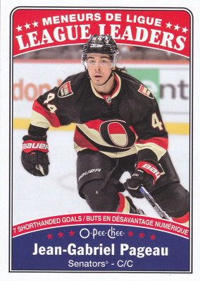 Hockey card Jean-Gabriel Pageau