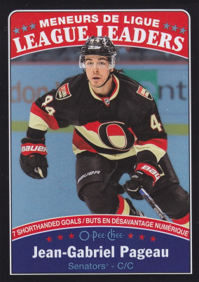 Hockey card Jean-Gabriel Pageau