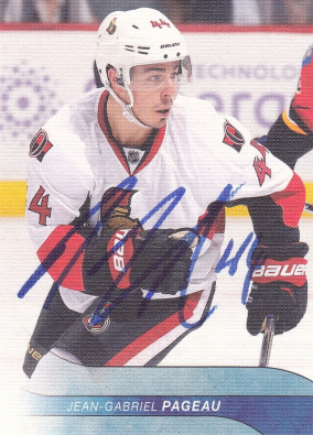 Hockey card Jean-Gabriel Pageau