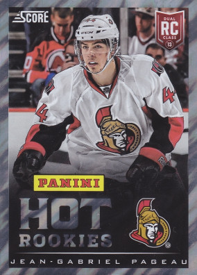 Hockey card Jean-Gabriel Pageau