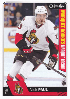 Hockey card Nick Paul