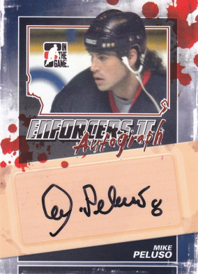 Hockey card Mike Peluso