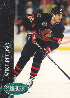 Hockey card Mike Peluso