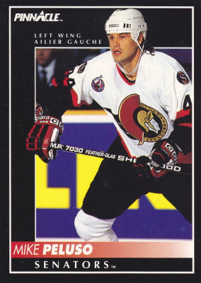Hockey card Mike Peluso