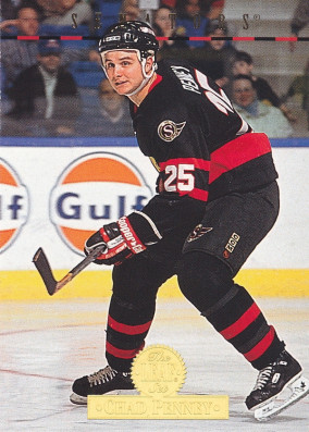 Hockey card Chad Penney