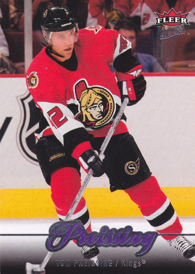 Hockey card Tom Preissing