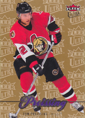 Hockey card Tom Preissing