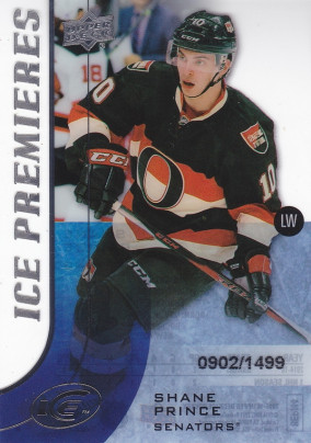 Hockey card Shane Prince 