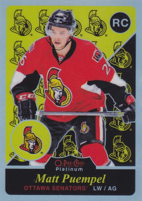 Hockey card Matt Puempel