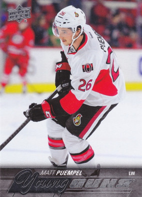 Hockey card Matt Puempel