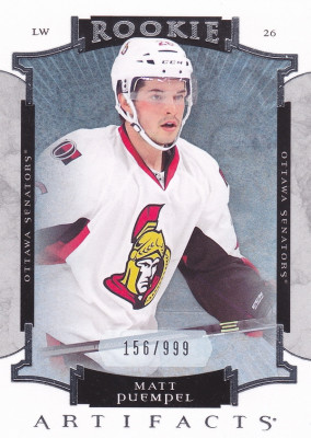 Hockey card Matt Puempel