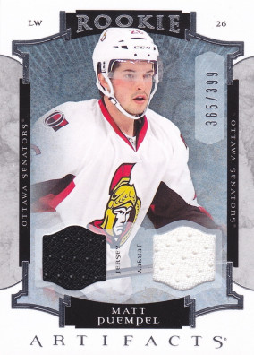 Hockey card Matt Puempel