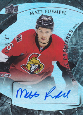 Hockey card Matt Puempel
