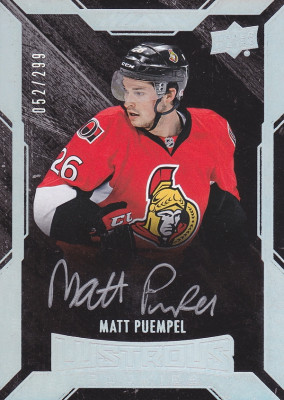 Hockey card Matt Puempel