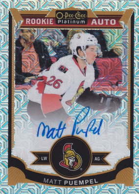 Hockey card Matt Puempel